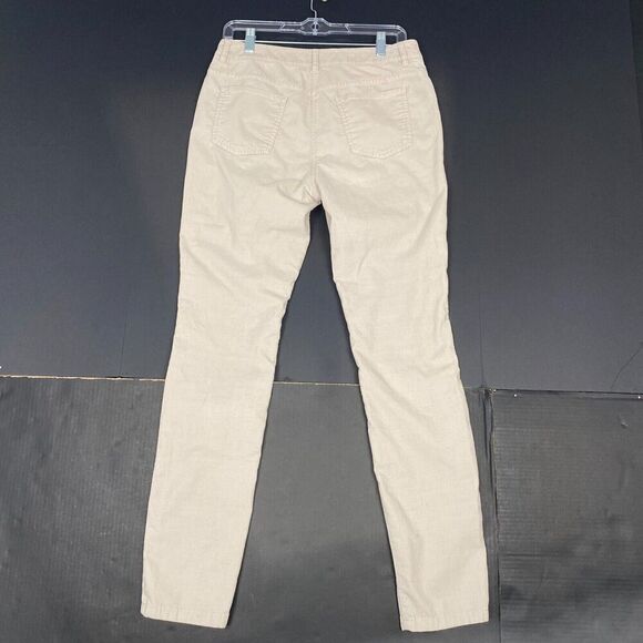 Boden Womens Pants Tan Size 8 Ankle Mid Rise  Stretch Cotton Blend Soft Comfort - Picture 2 of 15